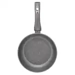 Kolorowa patelnia granitowa do codziennego użytku, odporna na zarysowania, łatwa w czyszczeniu, idealna do smażenia i duszenia potraw, nowoczesny design i wysokiej jakości wykonanie.