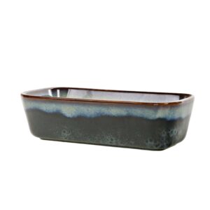Rustykalny ceramiczny wkład do domu, ręcznie wykonany, dekoracyjny element wystroju wnętrz, idealny do ustawienia na stole lub komodzie, kolorowe glaze, unikalny design.
