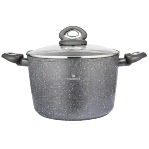 Zestaw garnków z pokrywką, stalowe naczynie do gotowania, elegancki design, idealny do domu i kuchni, wysokiej jakości produkty kuchenne od Domowy Zakątek, optymalne rozwiązanie dla Twojej kuchni.